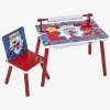 Marvel Spidey & His Amazing Friends Skrivebord med Stol, Rød