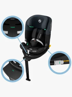 Maxi-Cosi Emerald 360 S Autostol, Tonal Black