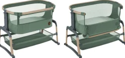 Maxi-Cosi Iora Air Bedside Crib, Beyond Green