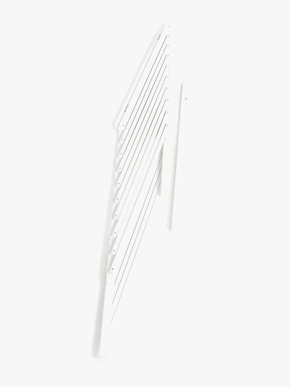 2ME Optimal Skruegitter 147 cm, Hvid