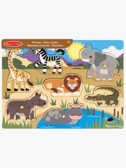 Melissa & Doug Knoppuslespil Safari 7 Brikker