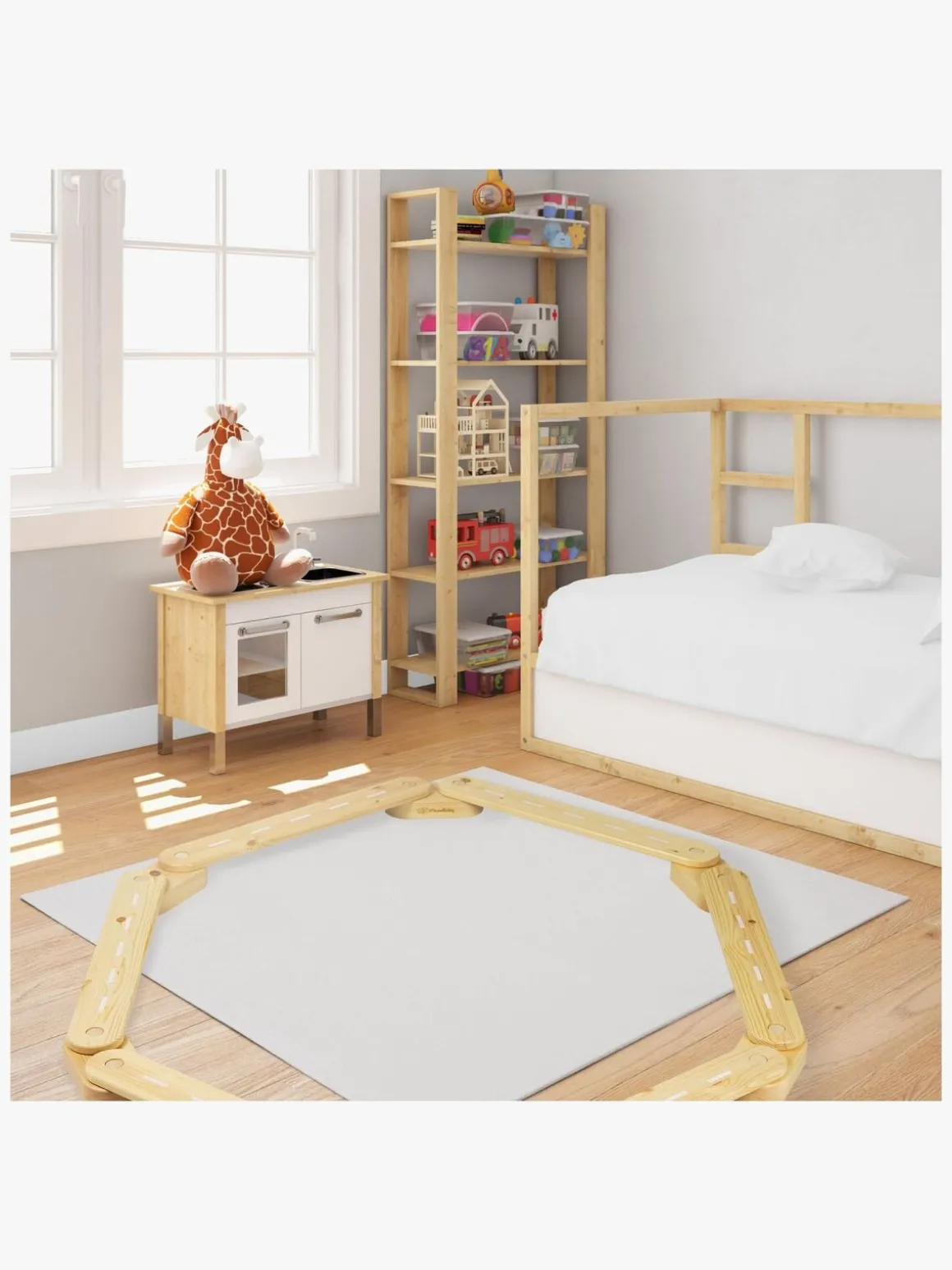 Meowbaby Balancebane 6 Dele, Sort