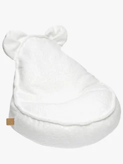 Meowbaby Boucle Sækkestol Teddy, Hvid