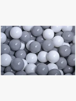 Meowbaby Kvadrat Boldbassin Bomuld 40x90, Mørkegrå