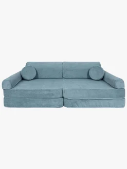 Meowbaby Play Slimcord  Bygbar Sofa, Turkis