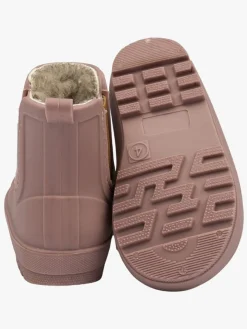 Mikk-Line  Forede Gummistøvler Uldblanding, Twilight Mauve