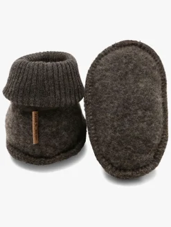 Mikk-Line Futter Merinould, Dark Brown Melange