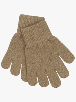 Mikk-Line Handsker Uldblanding 3-pak, Apple Butter-Chocolate Chip-Doeskin