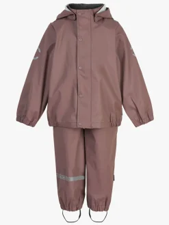 Mikk-Line Regnsæt med Seler, Burlwood