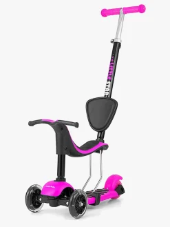 Milly Mally Little Star Gåbil/Scooter 3-in-1, Lyserød