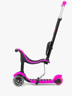 Milly Mally Little Star Gåbil/Scooter 3-in-1, Lyserød