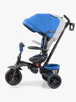 Milly Mally Trehjulet Cykel Stanley Gummi, Marineblå/Sort