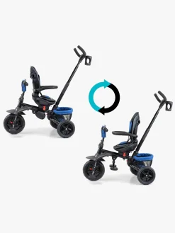 Milly Mally Trehjulet Cykel Stanley Gummi, Marineblå/Sort