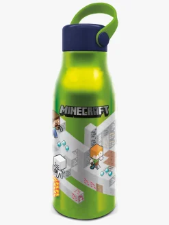 Minecraft Flexi Handle Drikkedunk 760 ml Aluminium, Green