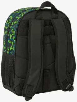 Minecraft Junior Rygsæk 15L TNT, Grøn/Sort