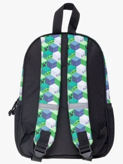 Minecraft Rygsæk 10L, Grøn/Sort