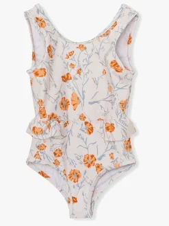 MINI A TURE Delicia UV-Badedragt, Print Whisper White