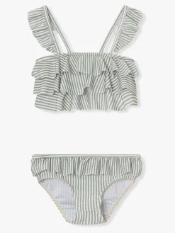 MINI A TURE Giulia Bikini, Print Green Bay