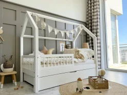 Minitude FINN Juniorseng 80x160, Hvid