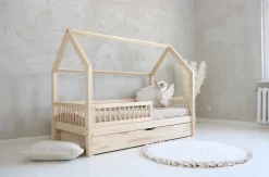 Minitude FINN Juniorseng 70x140, Natur