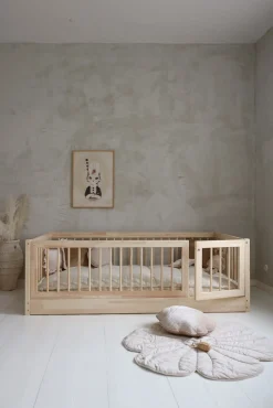 Minitude JULIAN Junior-/Montessori-seng 100x200, Natur