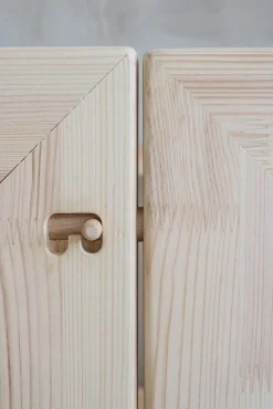 Minitude JULIAN Junior-/Montessori-seng 100x200, Natur