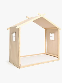 Minitude LEVI Juniorseng inkl. BabyMatex Madras Softi Plus 70x140, Natur