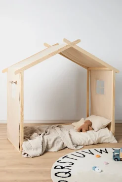 Minitude LEVI Juniorseng inkl. BabyMatex Madras Softi Plus 70x140, Natur