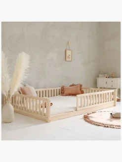 Minitude MILES Junior-/Montessori-seng 140x200, Natur