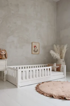 Minitude MILES Juniorseng 140x200, Hvid