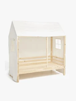 Minitude Nordic Jax Husseng 70x140 + Sengehimmel, Hvid