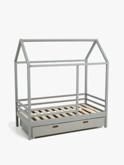 Minitude Nordic Jax Juniorseng 70x140 inkl. Sengeskuffe, Grå