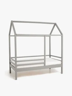 Minitude Nordic Jax Juniorseng med BabyMatex Madras Carpathia 70x140, Grå