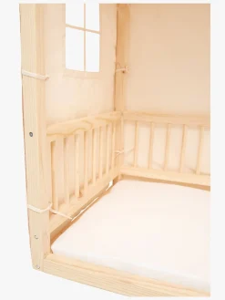 Minitude Nordic Mason Husseng 70x160 & BabyMatex Madras Soft Plus + Sengehimmel, Natur