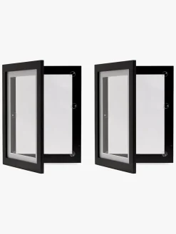 Minitude OLIVER Åbningsbar Ramme A4 2-pak 100 Sider, Sort