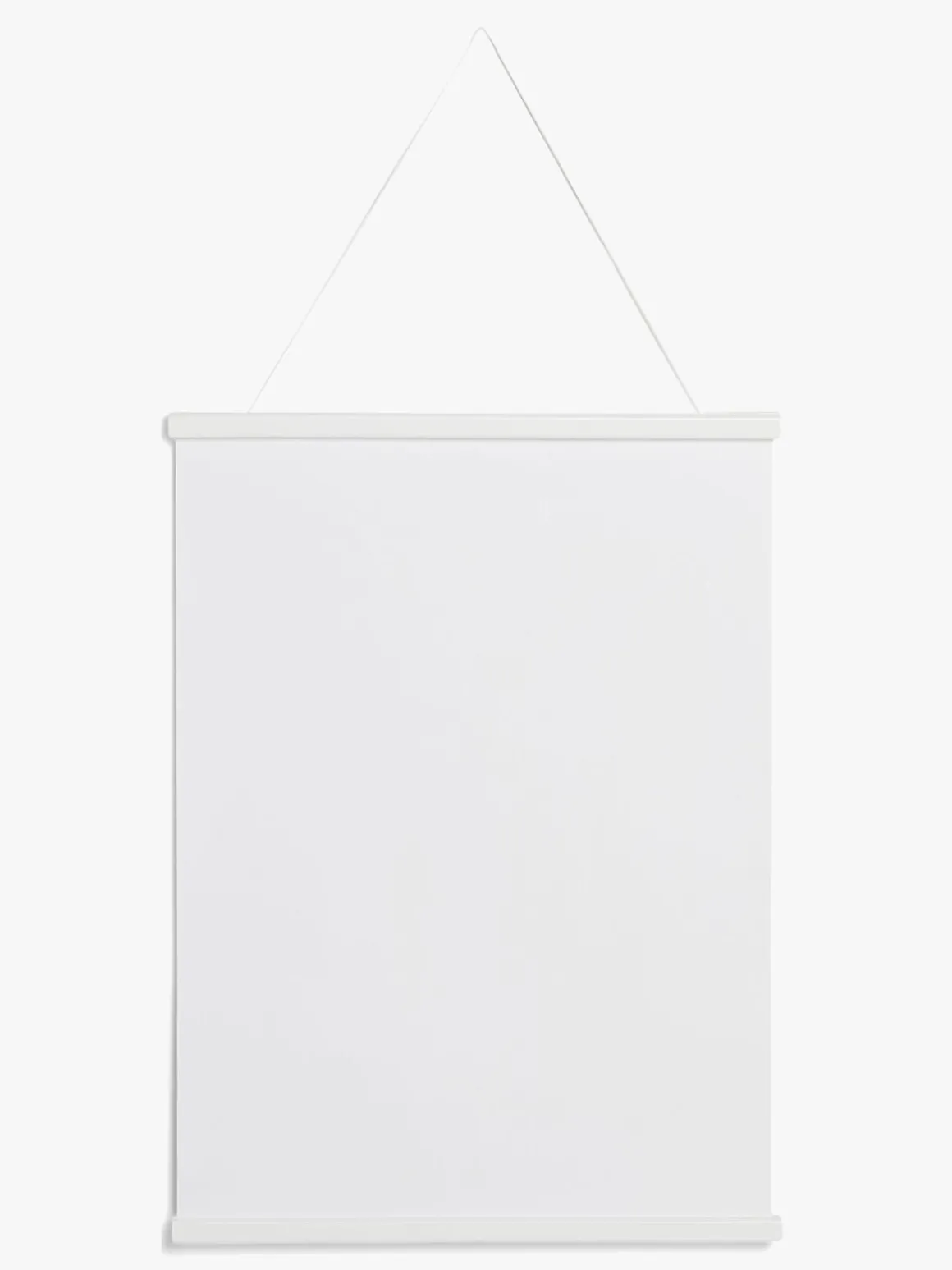 Minitude Plakatlister Stor, Hvid