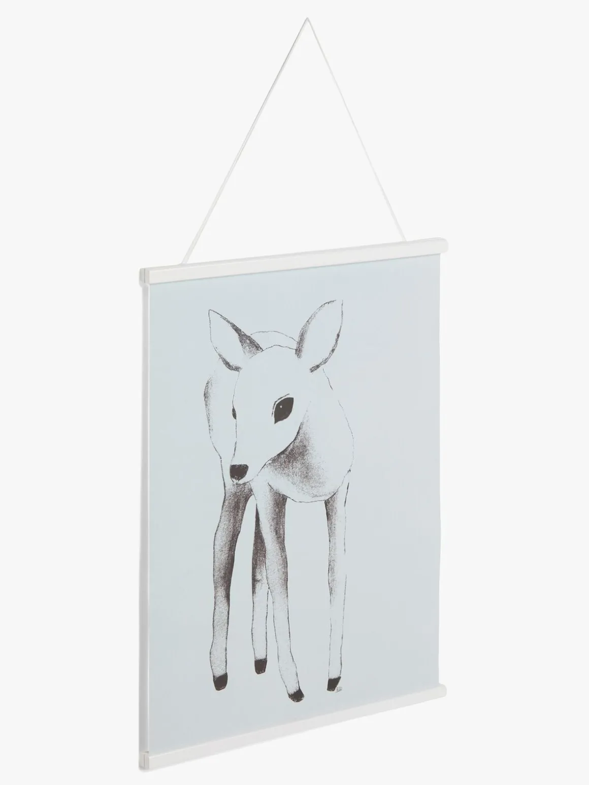 Minitude Plakatlister Stor, Hvid