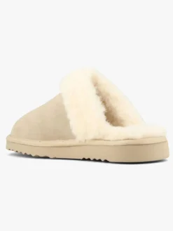 Mjúka Yrsa  Varmforede Slip-in-hjemmesko, Sand