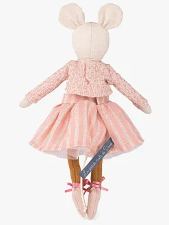 Moulin Roty  Blød Dukke Mus Anna 28 cm