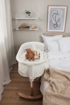 Moweo BLAKE Bedside Crib, Hvid