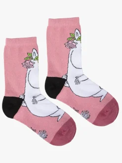 Mumitroldene Rosefrøkenen Strømper, Pink