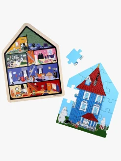 Mumitroldene Træpuslespil Mumitroldehuset 19 Brikker