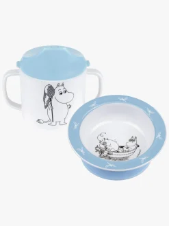 Mumitroldene Vand & Bad Spisesæt 2 Dele, Blå