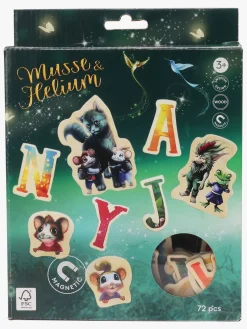 Musse & Helium Magnetbogstaver og Figurer 72 Stk.