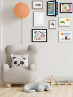 My Little DaVinci Oplukkelig Ramme A4, 50 Ark, White