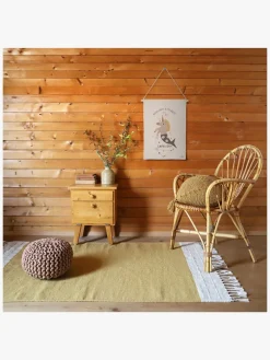 Nattiot Lucia Moutarde Gulvtæppe 100x150, Brun