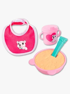 New Born Baby Dukketilbehør Magisk Spisesæt