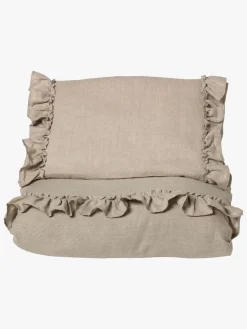 NG Baby Sengesæt Mood Ruffles 100x130 Tremmeseng, Natur