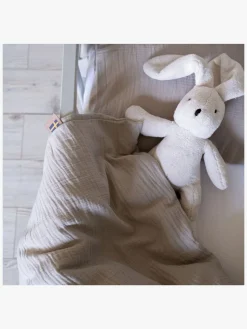 NG Baby Sengesæt Tremmeseng Musselin 100x130, Dusty Rose