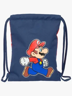 Nintendo Super Mario Gymnastikpose Trick, Mørkeblå/Rød